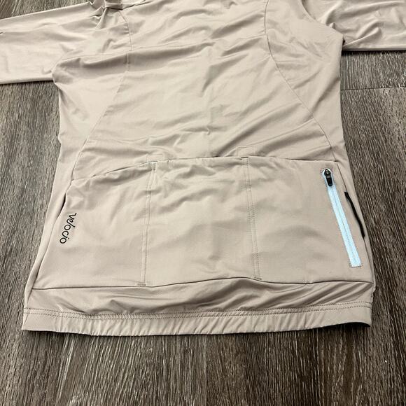 NWT Velocio Ultralight Long Sleeve Cycling Jersey Moonrock Sz M Performance Top - Picture 10 of 16